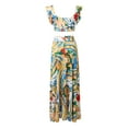 thumbnail image 4 of WILLBEST Robe d'Invité de Mariage Ligne A Robe d'Été Décontractée et Nombril Haut de Fête Ensemble de Mode Décontracté pour Femmes, 4 of 8