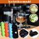 thumbnail image 1 of onlyliua Liquidación de Rebajas de Hoy 8 Moldes de Hielo Moldes de Bandejas de Hielo Dslicone Moldes de Hacer Hielo de Whisky, 1 of 1