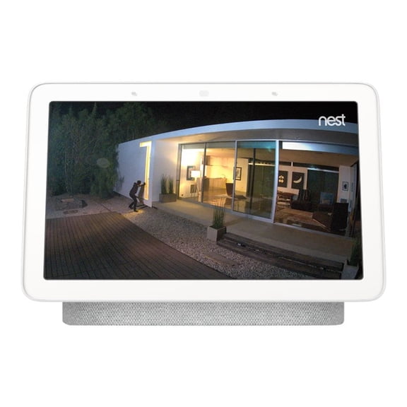 Google Nest Hub (2nd Gen) - Smart display - LCD 7" - wireless - IEEE 802.11b/g/n/ac, Bluetooth - chalk