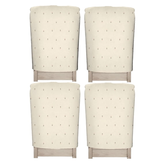 SIGNBLOC 1 Pack Dining Chair Back Covers, Stretch Chair Back Protectors for Home Kitchen Restaurant Decor