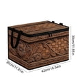 thumbnail image 3 of Clothes Storage Bins with Sturdy Frames, Foldable Fabric Clothing Organizer Box for Moving, Sweater Storage Cube with Lids and Zipper, Linen Closet Storage Bags for Blankets, Clothes, Sheet, 3 of 6