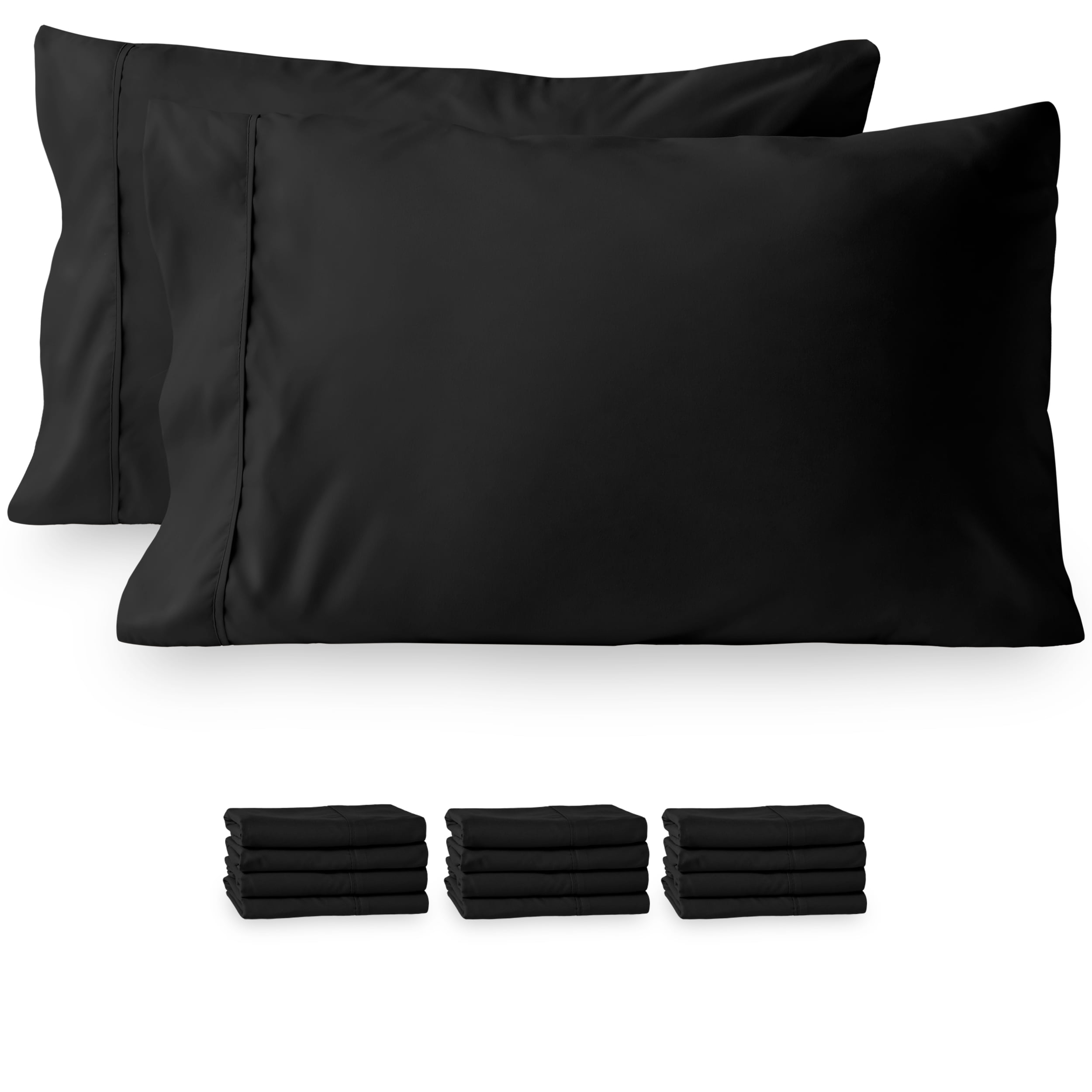 Bare Home Premium 1800 UltraSoft Double Brushed Microfiber Bulk Pack