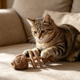 thumbnail image 2 of Catnip and Silvervine Chew, Natural Fishbone Chew Toy for Cats, Fishbone-Shaped Cat Dental Toy for Chewing, Licking, Pawing, Boredom Relief & Enrichment for Cats&nbsp;, 2 of 7