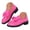 Pink, variant on Patent Leather Loafers for Women with Bow Slip on Flat Mary Jane Shoes Comfortable Pointed Toe Casual Walking Shoe Brown Size 7