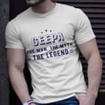 thumbnail image 2 of Geepa Grandpa Gift Geepa The Man The Myth The Legend V2 Unisex Jersey Crewneck Tshirt, 2 of 6