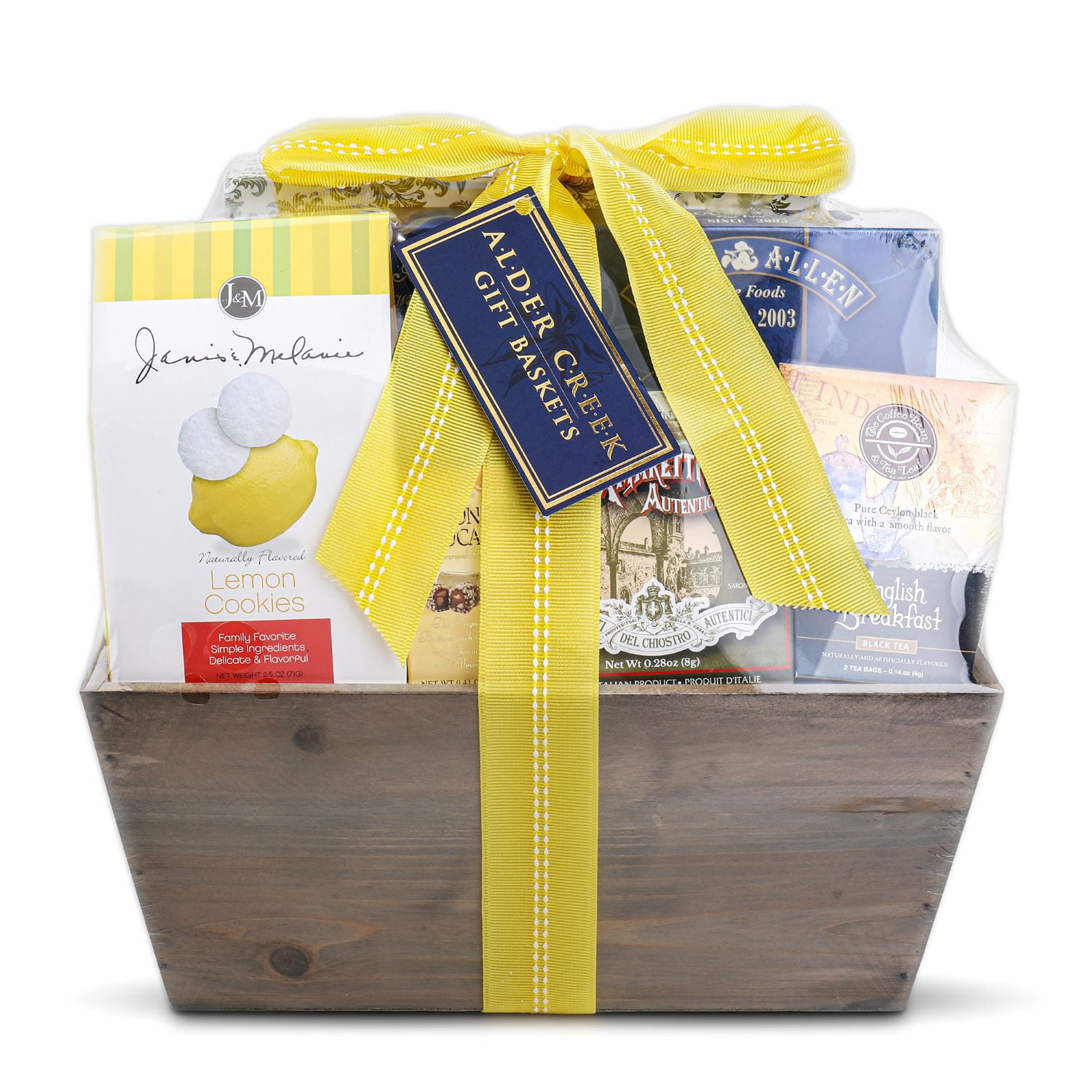Alder Creek Gift Baskets Lemon Breeze Gift Tote (7 Pieces)