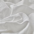 thumbnail image 6 of White Ruffle Duvet Cover Set Queen Size, Double Layer Ruffle Trim, Hidden Zipper & Corner Ties, Soft Washed Microfiber Bedding Set with 1 Duvet Cover and 2 Pillow Shams, 6 of 6