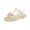 A-Gold, variant on Gpaecead Girls Thick Sole Bow Crystal Jelly Sandals Waterproof Non-Slip Soft Princess Shoes for Spring Summer Party Beach Gold