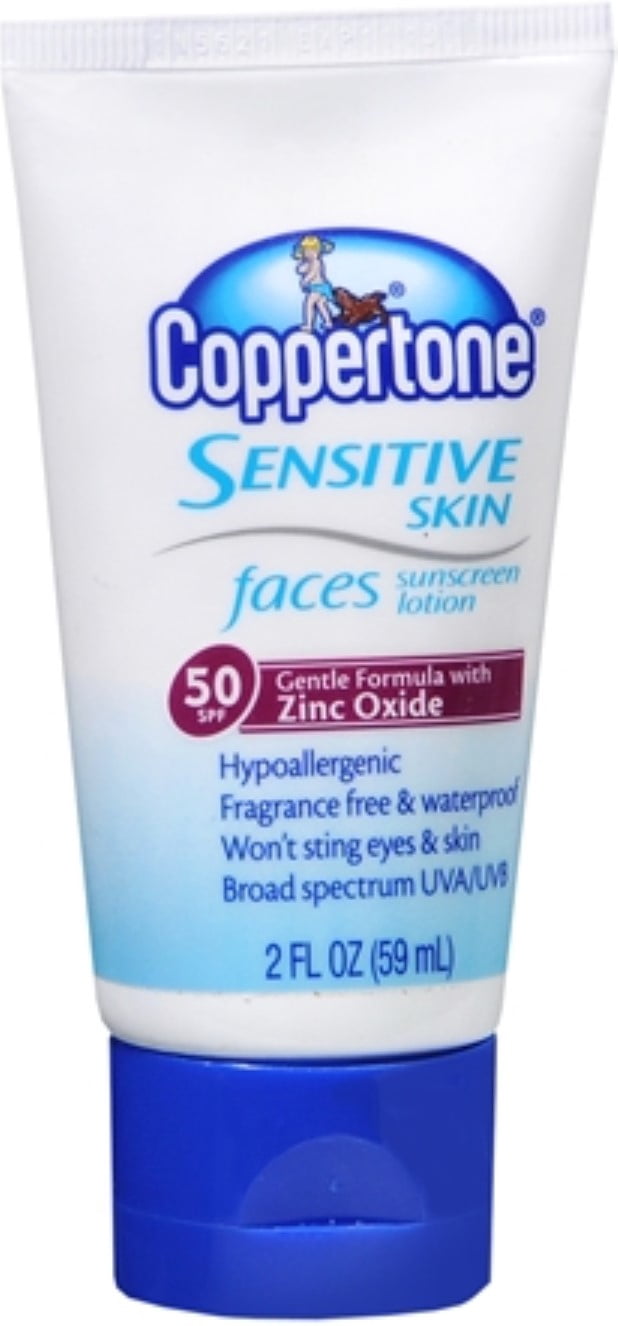 coppertone sensitive faces