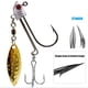 thumbnail image 5 of 3D Eyes Jig Head con cuchara dura Bait Jig Hook para señuelo suave (5 cm 10 g) Ndcxsfigh Nuevos Originales, 5 of 8