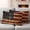red blue, variant on Vintage American Flag Outdoor Waterproof Pillow Covers, Farmhouse Shabby Retro Red Blue Decorative Square Throw Pillowcase Sofa Cushion Sham for Patio/Couch/Chair, 16"x16" 2 Pack