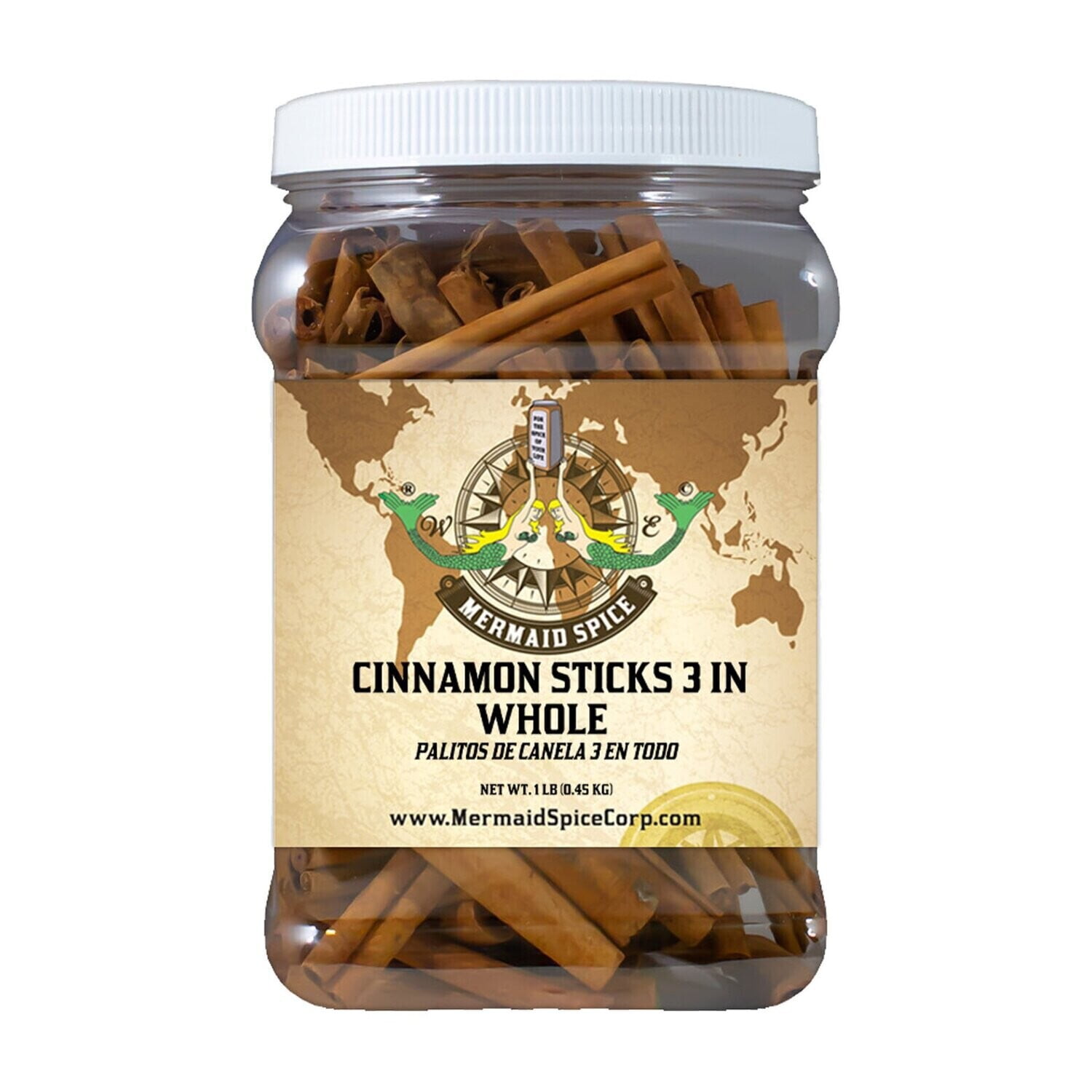 Cinnamon Sticks 3In Whole 1LB