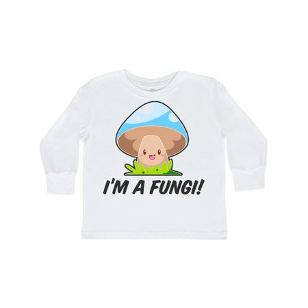 

Inktastic I m a Fungi with Mushroom Gift Toddler Boy or Toddler Girl Long Sleeve T-Shirt