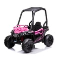 thumbnail image 2 of JS370 24V Ride On Car Battery Powered 2 Speeds Electric 4 Wheels Motorized Vehicles With LED Headlights For Birthday Christmas Gifts, 2 of 9