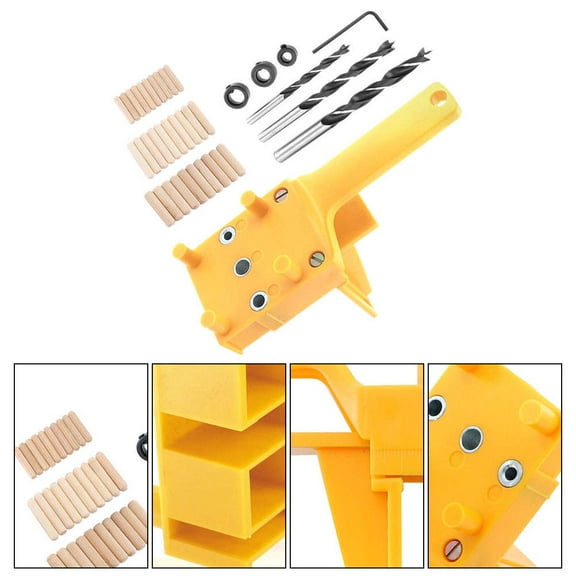 GOOHOCHY  Jig Kit Hole Punch Set Durable Drilling Tool Horn