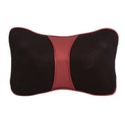 4 Head Design Kneading Neck Shoulder Back Body Spa Car Massage Pillow Deep Relax Neck Shoulder Pain 110V US Plug
