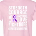 thumbnail image 4 of Inktastic Lupus Awareness Strength Support Courage T-Shirt, 4 of 5