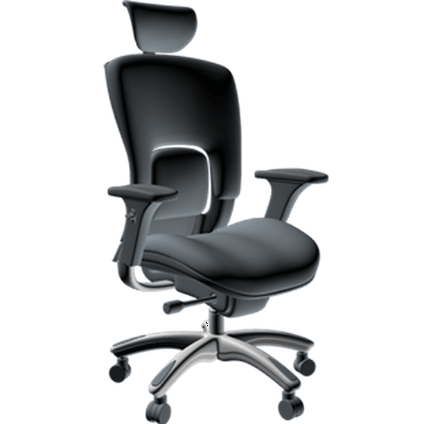 Gm Seating Ergolux Genuine Leather, Genuine Leather Office Chair