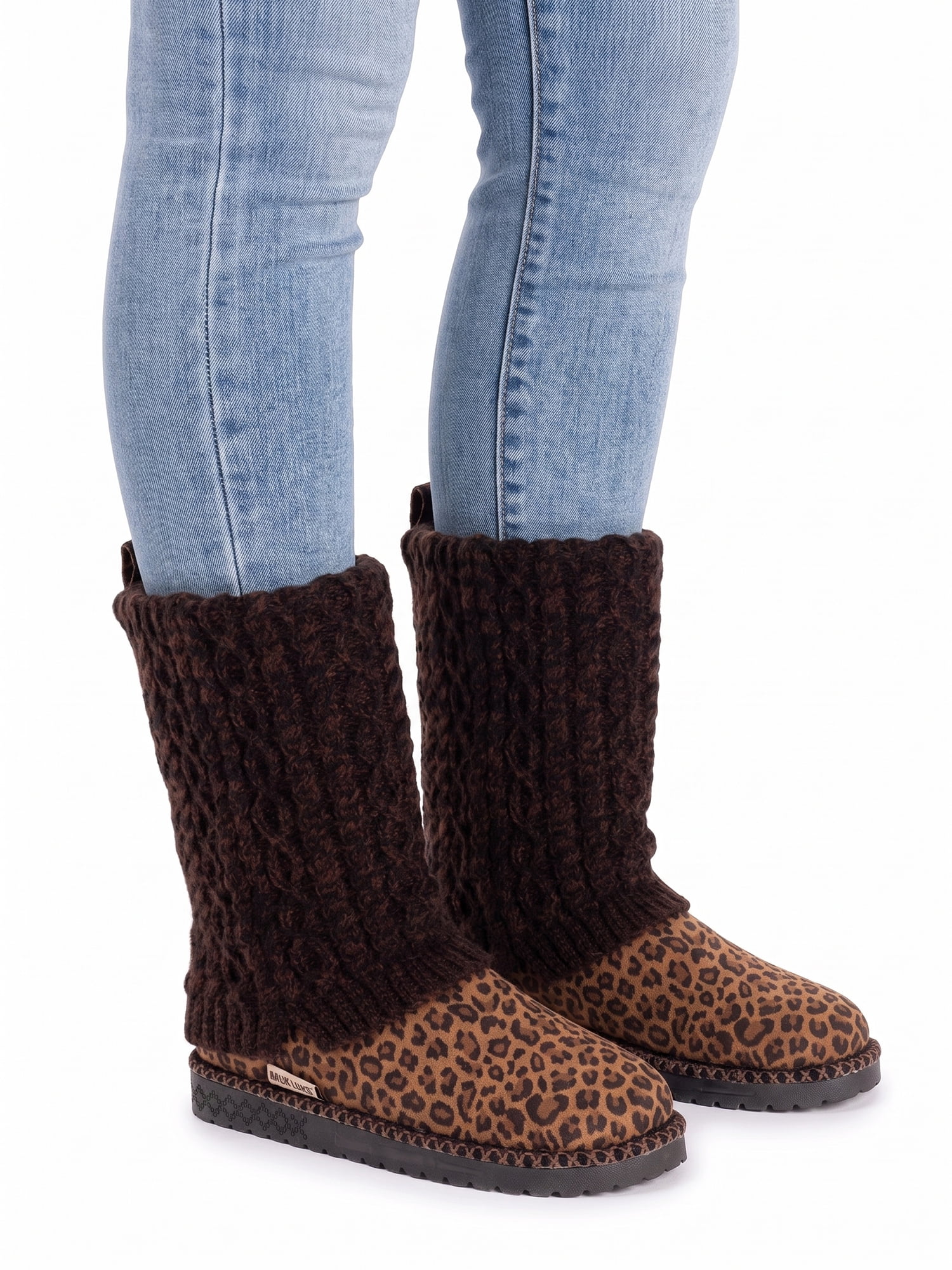 MUK LUKS Women's Jackie Faux Suede Boot (Wide Width Available)