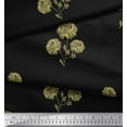 thumbnail image 2 of Soimoi Moss Georgette Fabric Wild Flower Printed Craft Fabric by The Yard 42 Inch Wide, 2 of 3