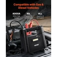 thumbnail image 3 of 4000A Car Jump Starter 88.8Wh Lithium Battery Booster Jumper Box with USB Quick Charge – Portable Power Pack for Vehicles, 3 of 11