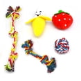thumbnail image 5 of Combinación de juguetes para perros, juguete de cuerda de algodón para mascotas, juguete para perros, juguete de cuerda para perros con juguete para mascotas domésticas, 5 of 5
