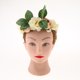 thumbnail image 2 of Diadema artificiales para novia, diadema Giurnalda para mujer champán Colcomx Diadema de flores Boho Guirnalda, 2 of 8