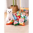 thumbnail image 1 of 1pc Snack Design Plush Pet Sound Toy For Dog, For Play, 1 of 4