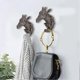 thumbnail image 3 of Multi-functional Household Resin Wall Mounted Clothes Hat Coat Keys Storage Hanging Hook, 3 of 5