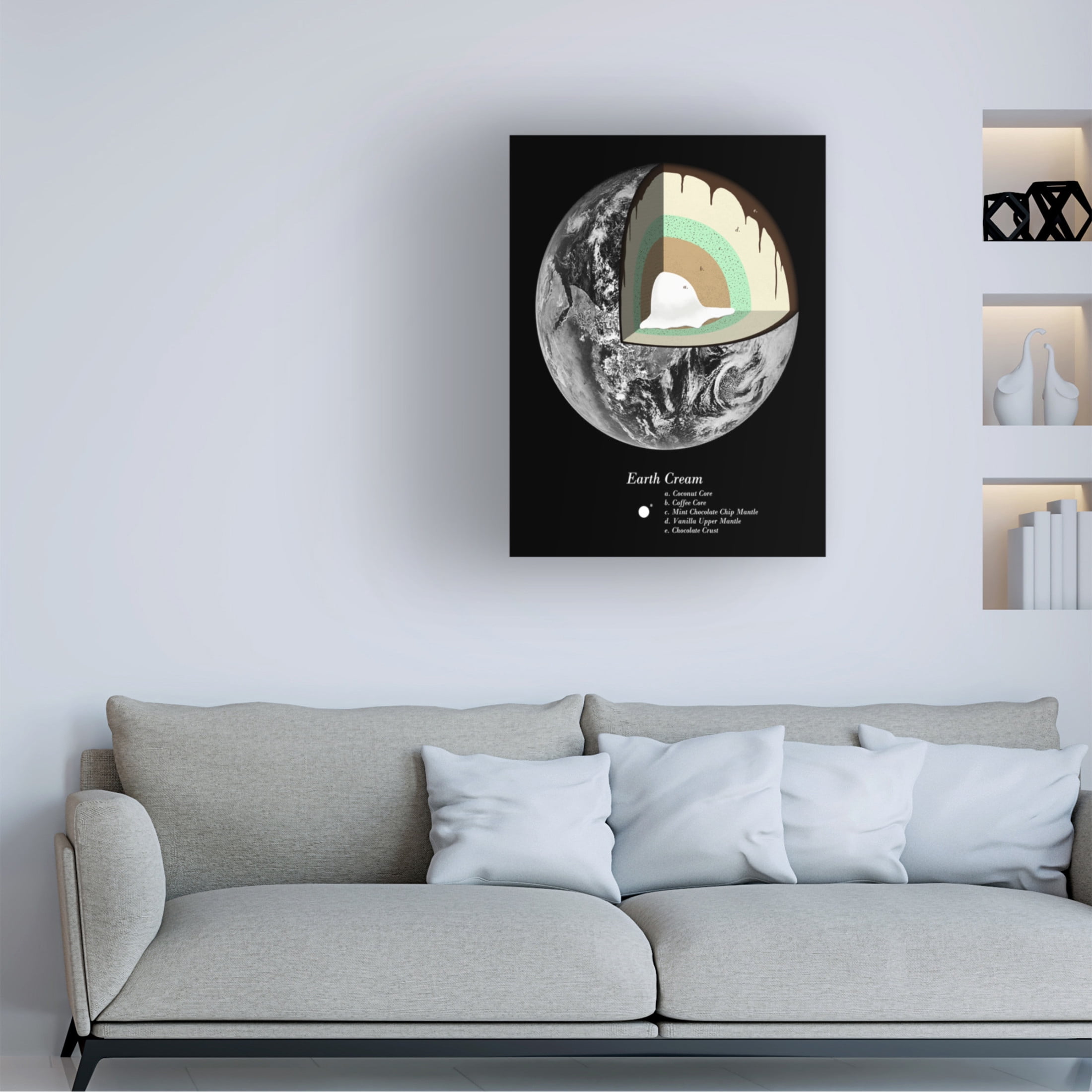 Trademark Fine Art Florent Bodart  Sweet Earth Canvas Wall Art