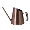 thumbnail image 1 of LOVIVER Rétro Arrosoir en Acier Inoxydable Bouilloire pour Bureau Plantes Fleur bronze bronze 900ml, 1 of 8