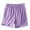 Purple, variant on Cathalem Shorts for Women Plus Size Tummy Control Women's Shorts Women Plus Size Shorts with Pockets(Red,XL)