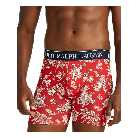 POLO RALPH LAUREN Intimates Red Contoured Pouch Boxer Brief Underwear L