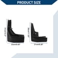 thumbnail image 3 of Guardabarros de barro únicos con accesorios de montaje para Mercedes-Benz GLC con pedal 2017-2019, guardabarros delanteros y traseros, 1 juego, 3 of 6