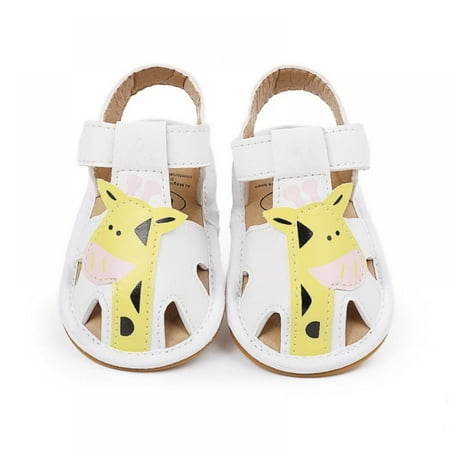 

Newborn Infant Boy Girl Giraffe Sandals Non-slip Soft and breathable Toddler Shoes