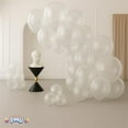 thumbnail image 5 of PMU Balloons 11 Inch PartyTex Crystal Clear Latex Pkg/100, 5 of 6