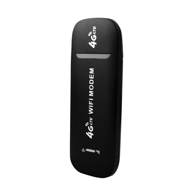 Enrutador Inalámbrico 4G Enrutador USB Portátil para Computadoras Portátiles (negro)