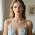 thumbnail image 3 of Mustard Seed Mountain Necklace Sterling Silver Wood Faith Pendant Necklace Mustard Seed Mountain Jewelry Christian Gifts for Women Men, 3 of 5