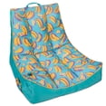 thumbnail image 2 of Big Joe Captain's Float No Inflation Needed Pool Lounger, Banana Pop Double Sided Mesh, Quick Draining Fabric, 3 feet, 2 of 8