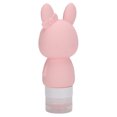 thumbnail image 1 of Botellas De Viaje Portátiles, Botella Vacía Exprimible Resistente Al Desgaste, Ventosa De Boca De Botella Ancha Con Pegatina Para Viaje Al Aire Libre ANGGREK Rosa, 1 of 8