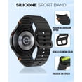 thumbnail image 4 of Correa Sport de Silicona para Galaxy Watch 7/6/5/5 Pro/4/Fe, 4 of 5