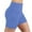 Sky Blue, variant on Simua Women's 6 Inch Athletic Yoga Shorts with Pockets Tummy Control High Waisted Fitness Shorts