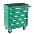 thumbnail image 4 of 5-Drawer Rolling Tool Chest on Wheels, 24-inch Tool Storage Cabinet with Locking System for Garage Workshop Warehouse Repair Shop, Green, 4 of 6