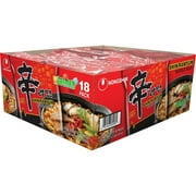 Nongshim Shin Ramyun Noodle Soup 4.2 Ounce (18 Count)