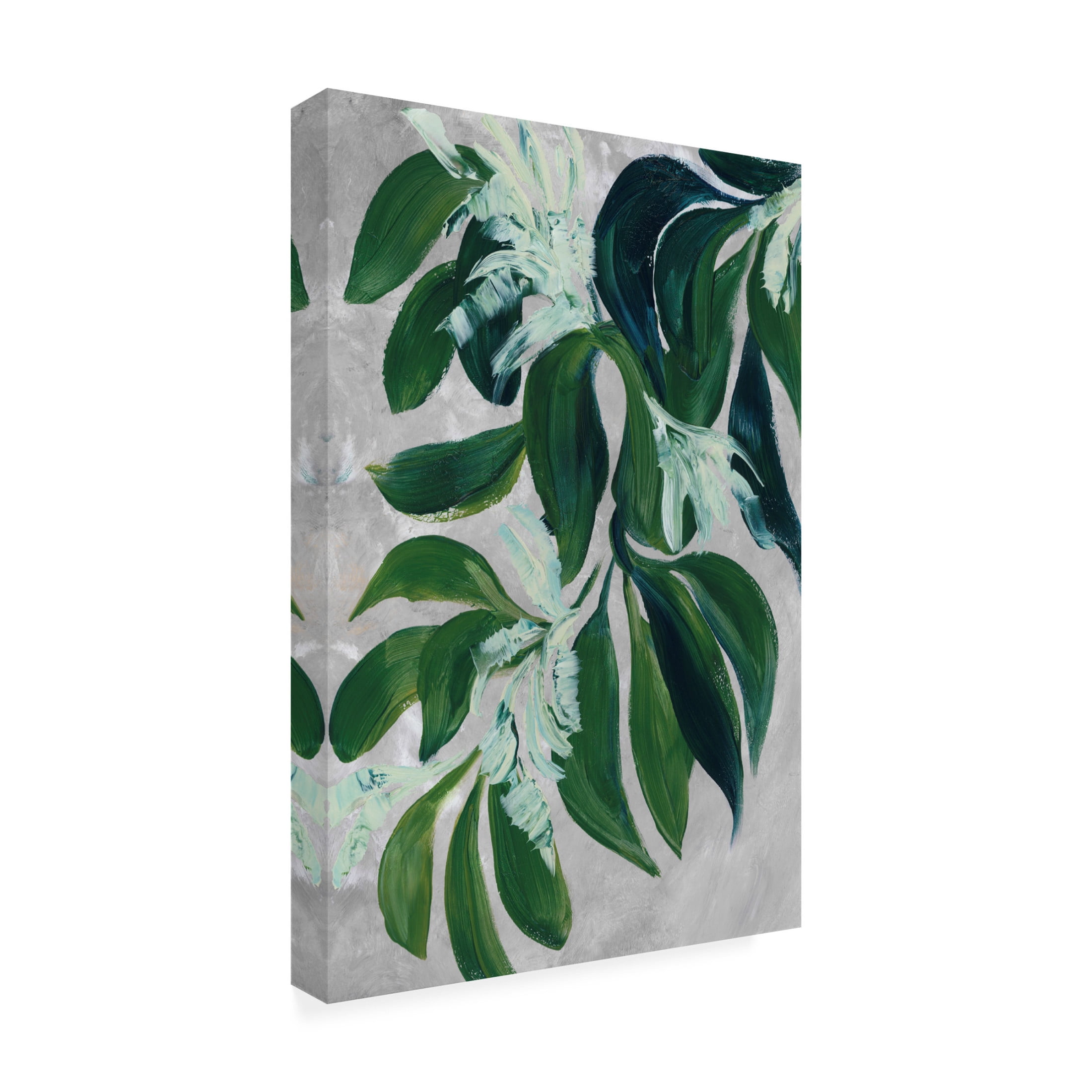 Rosana Laiz Blursbyai 'Yoon leaves' Canvas Art