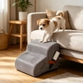 thumbnail image 2 of Btomtd Non Slide Pet Stairs For Dogs Cats Multi Story Dog Ramp For Bed Couch Sofa Support For Small Medium Senior Pet Portable Pet Ladder For Indoor Outdoor Use, 2 of 6