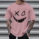 thumbnail image 2 of Camisetas de Cuello de la Tripulación de los Hombres de Poliéster Impreso en Seco Rápido, Cuello Redondo de Corte 3D para Gimnasio, Carrera, Ciclismo Y Ocasional, 2 of 4