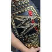 WWE World Heavyweight Championship Replica Title Belt Black Adult Size