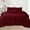 Burgundy, variant on Elegant Comfort Luxuriously Soft 4-Piece Velvet Plush Flannel Sheet Set - Premium Quality - Cozy Warm, Anti-Static, Non Pilling Fuzzy Velvet Flannel Fleece Deep Pocket Sheet Set - Full, Buffalo Gray