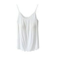 thumbnail image 2 of Tank Tops with Built in Bras for Women Scoop Neck Spaghetti Strap Pajamas Loose Comfy Summer Casual Camis, 2 of 5